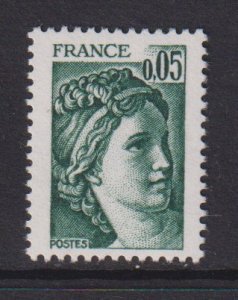 France  #1562  MNH  1978   Sabine  5c