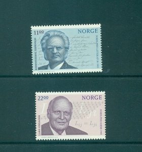 Norway - Sc# 1372-3. 2003 Nobel Prize Winners. MNH $10.25.
