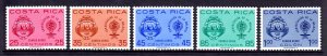 Costa Rica - Scott #C345-C349 - MNH - SCV $2.55