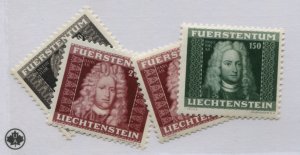 LIECHTENSTEIN   172-75  MNH