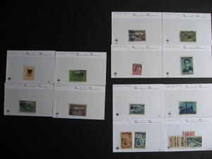 Hoard breakup sales cards ALBANIA part 1of 8 Possible misidentified & mixed cond