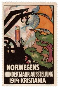 (I.B) Norway Cinderella : Centenary Exhibition (Kristiana 1914)