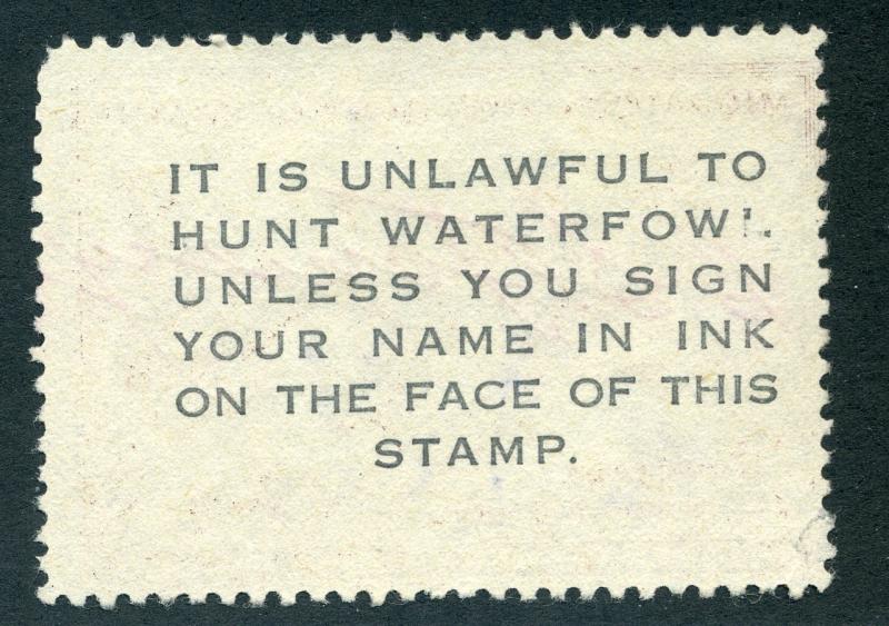 RW20 1953 US Department of the Interior - Blue Winged Teal - $2 Used Duck Huntin