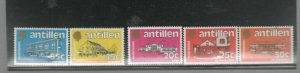 NETHERLANDS ANTILLES #499-504  1983 LOCAL GOVERMENT BUILDINGS MINT  VF NH  O.G a