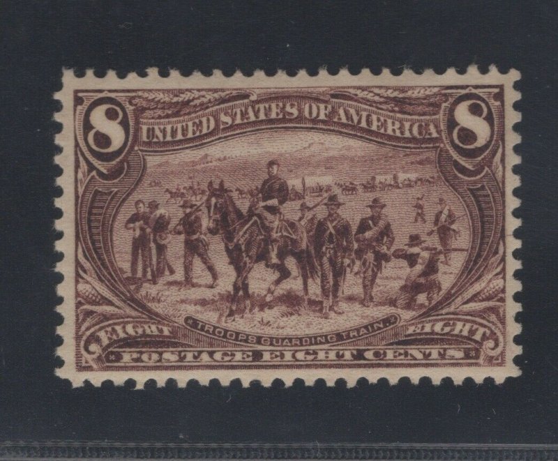 #289 Mint VF OG Never Hinged Post Office Fresh Natural Offset  (JH 1/17) GP