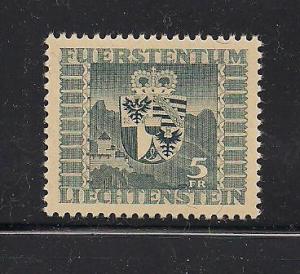 Liechtenstein 217, F-VF, MH
