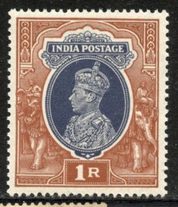 India # 162, Mint Never Hinge. CV $ 1.75