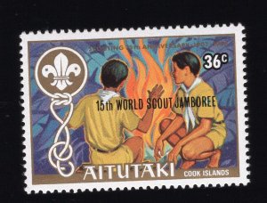 Aitutaki Scott #284-285-286 Stamp - Mint NH Set
