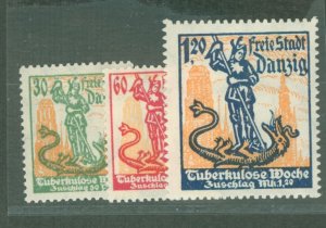 Danzig #B1-3 Mint (NH) Single (Complete Set)