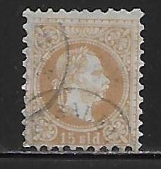 Austrian Offices in the Turkish Empire 5 15sld Franz Josef Used (z3)