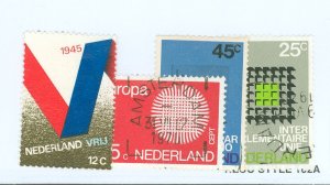 Netherlands #482-3/485-6  Multiple