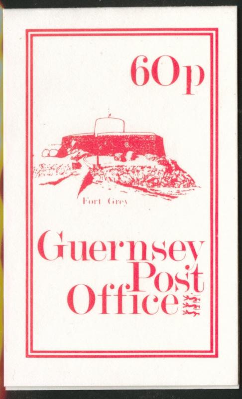 Guernsey Post Office 60p Booklet 1979 