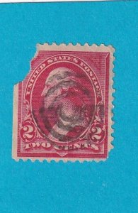 US 251 USED NG DAMAGED FANCY CANCEL