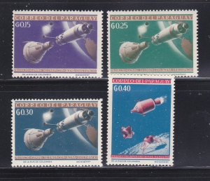 Paraguay 806-809 MH Space