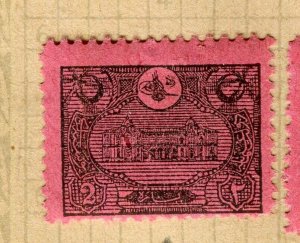 TURKEY; Early 1900s Postage Due General PO issue Mint hinged 2pi. value