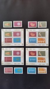 50th anniversary of EUROPA stamps - Serbia and Montenegro complete ** MNH