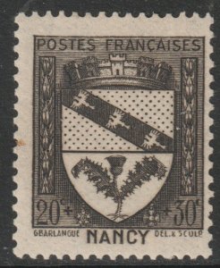 France Scott B117 - SG727, 1941 National Relief Fund 20c + 30c MH*