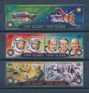 [114329] Cook Islands 1975 Space weltraum Apollo-Soyuz  MNH