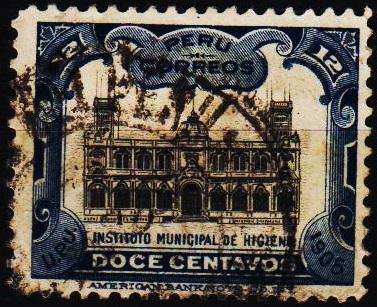 Peru. 1905 12c S.G.361 Fine Used