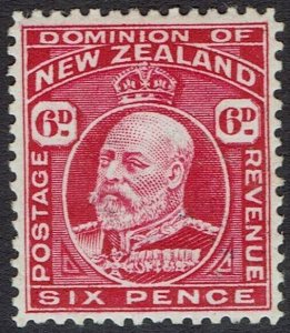 NEW ZEALAND 1909 KEVII 6D PERF 14