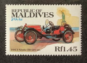 Maldives Islands 1983 Scott 994 MNH - 1.45R, Classic car,  Stutz Bearcat, 1913