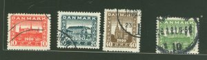 Denmark #156-159 Used Single (Complete Set)