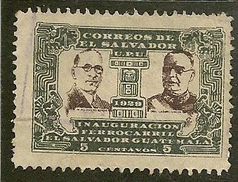 El Salvador     Scott 515    Presidents     Used