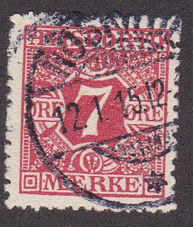 Denmark # P3, Newspaper Stamp, Used