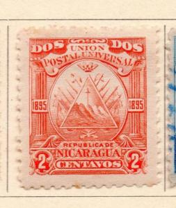 Nicaragua 1895 Early Issue Fine Mint Hinged 2c. 151326