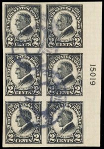 U.S. PLATE BLOCKS 611  Used (ID # 100860)