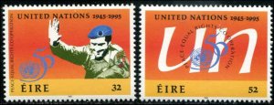 Ireland SC# 896-7 UN 50th Anniv.  set  MNH scv $2.75