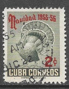 Cuba 547: 2c Domesticated Turkey (Meleagris gallopavo), used, F-VF