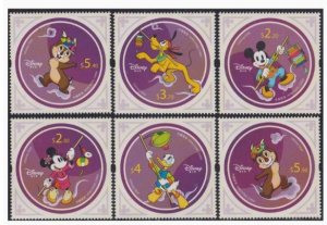 2024 HONG KONG DISNEY STAMP 6V