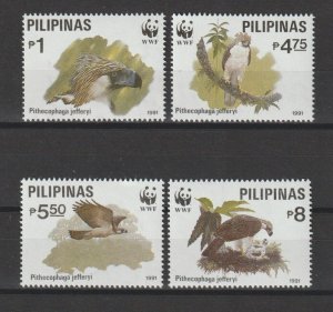 PHILIPPINES 1991 WWF SG 2265/8 MNH Cat £15.20