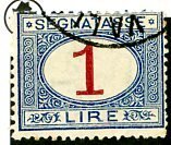 Italy, Scott #J14, Used