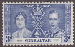 Gibraltar 106  Coronation Issue 1937