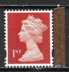 Great Britain MH440, sg U3157 1st Machin M16L MPIL MNH