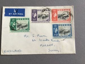  Uganda 1962 Air Mail Stamp Cover R45841 