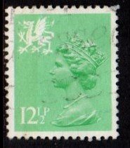 Wales - #WMMH19 Machin Queen Elizabeth II - Used