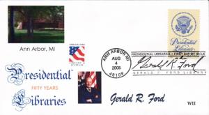 #3930 Presidential Libraries WII FDC