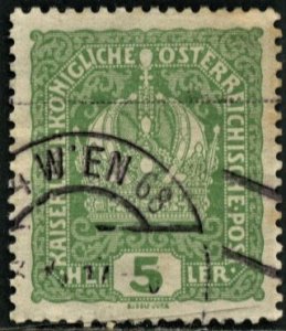 AUSTRIA - SC #146 - USED - 1916 - Austria499DM01