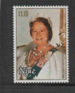 NIUE #291 1980 QUEEN MOTHER 80TH BIRTHDAY MINT VF NH O.G