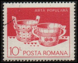 Romania 3113 - Cto - 10L Water Buckets, Hunedoara (1982) (2)