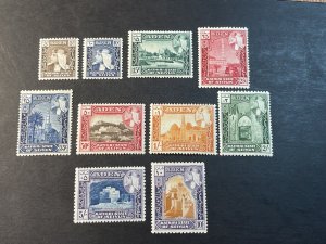 ADEN/KATHIRI # 29-38-MINT/HINGED------COMPLETE SET------1954(LOTA)