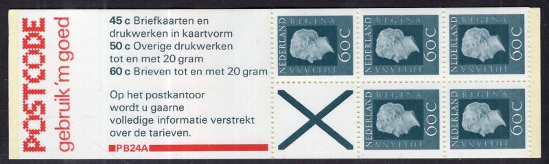 Netherlands 465a Booklet MNH VF