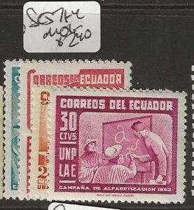 ECUADOR   SC571-574     MOG       P0403B H