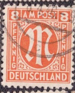 Germany Allied Occupation - 1945 3N6a Used