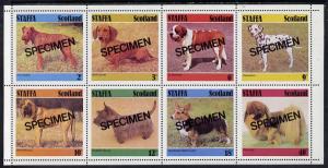 Staffa 1978 Dogs (Irish Setter, Dachshund, St Bernard etc...