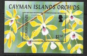 CAYMAN ISLANDS SGMS1072 2005 ORCHIDS MNH