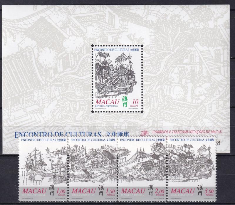 Macao #1008-9  MNH  CV $5.00 (K2076L)